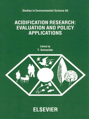 cover image of Acidification Research